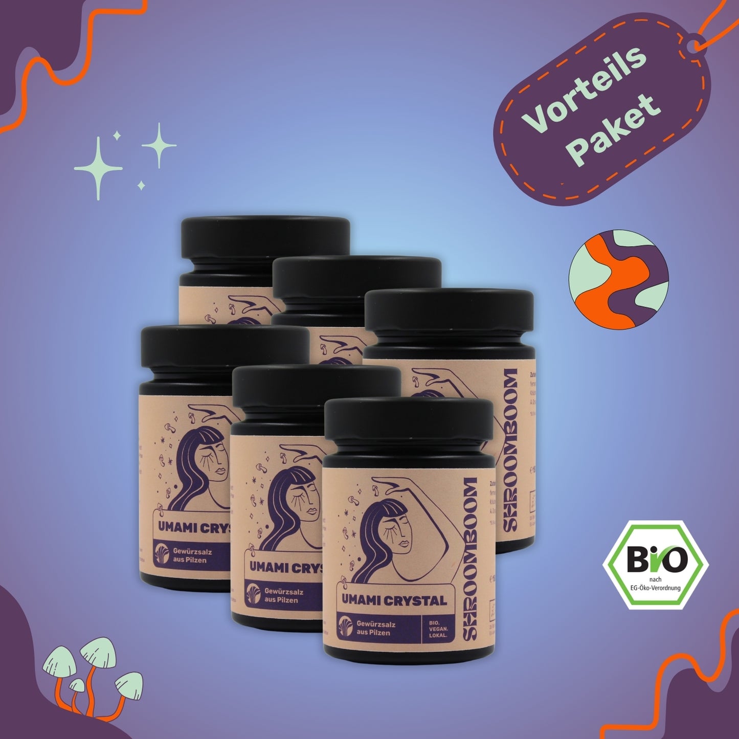 Umami Crystal 6er Set
